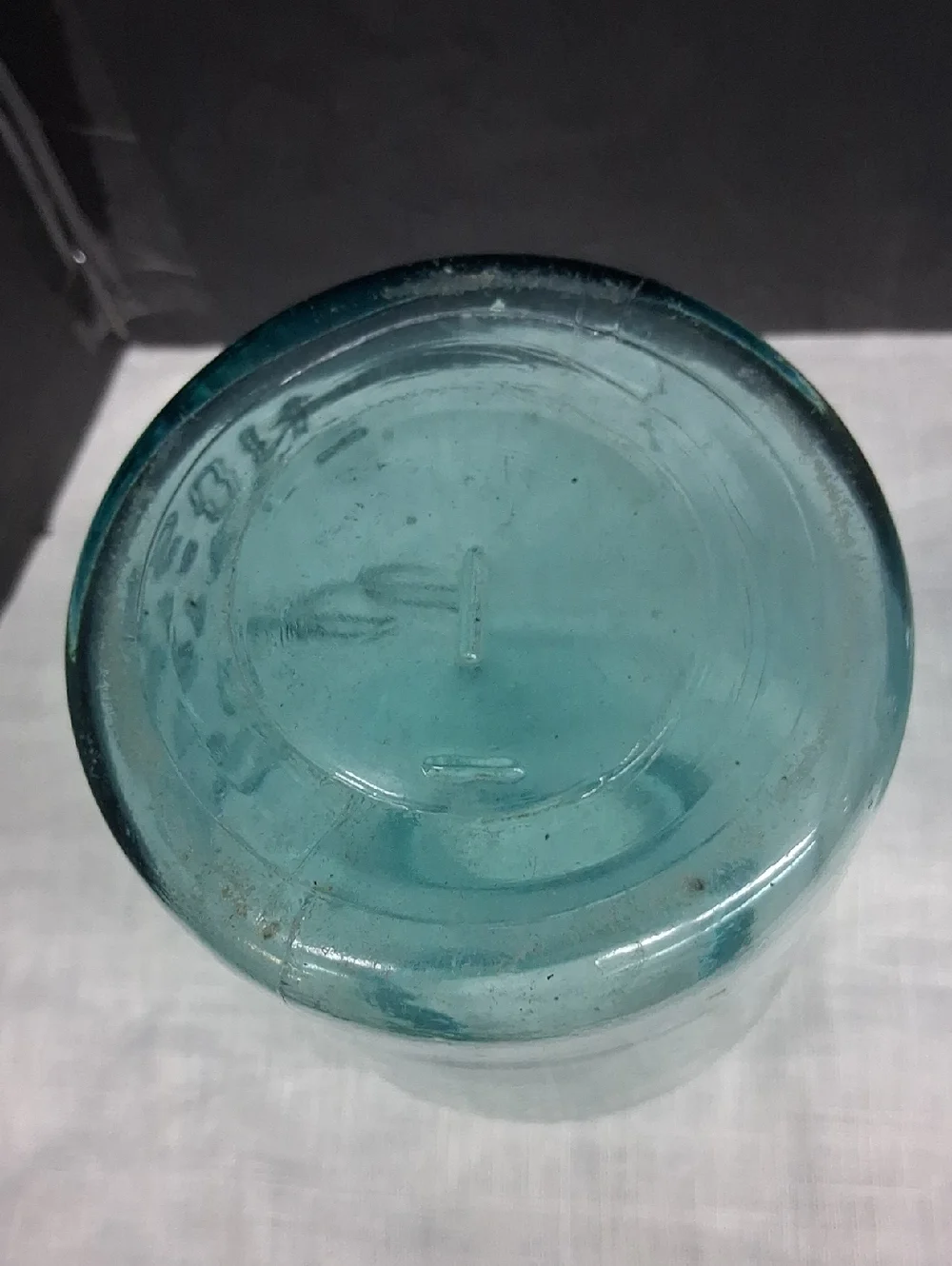 5 Vintage Blue Ball Perfect Mason Quart Jars